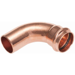 Coude 90 Altech à sertir cuivre mâle femelle diamètre 28 mm sachet de 2 pièces