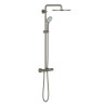 Colonne de douche avec mitigeur thermostatique Euphoria System 310 Hard Graphite brossé 26075AL0