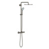 Colonne de douche avec mitigeur thermostatique Euphoria System 310 Hard Graphite brossé 26075AL0