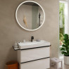 Mitigeur lavabo 110 Tecturis S Fine CoolStart, bonde Push-Open Noir mat Réf. 73320670