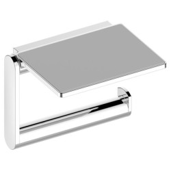 Porte-papier avec tablette PLAN chromé Réf. 14973010000