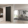 Radiateur eau chaude SAX vertical Noir satiné 1800x400x55 861 W Réf. SX118001030IR82A01