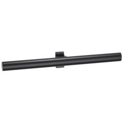 Porte serviette double ARSIS en aluminium epoxy anthracite Réf. 049712