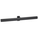Porte serviette double ARSIS en aluminium epoxy anthracite Réf. 049712