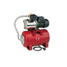 Groupe de surpression AQUAJET inox-RED 82/20M alimentation électrique 230V - 0,6 kW - 3,8 A débit 2 m³/h pression 2 bar équipé d'un réservoir à vessie de 20 L et d'un contacteur raccordements 1" F Réf. 201036