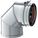 Coude 87° BIOX diamètre 130/200 Réf. 770913