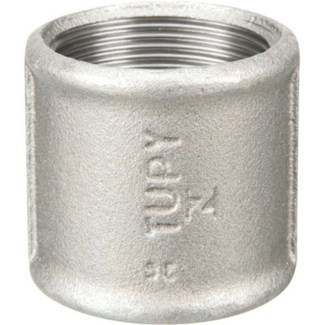Manchon taraudage droite/gauche 271 fonte malléable galvanisée femelle 33x42 réf.271G33
