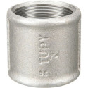 Manchon taraudage droite/gauche 271 fonte malléable galvanisée femelle 33x42 réf.271G33