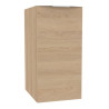 Module sous vasque Alterna Plénitude partie gauche longueur 30cm 1 porte pour meuble 2 tiroirs profondeur 38cm Chêne clair