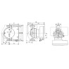 Circulateur Magna1 32-80 N entraxe 180mm 1x230V PN10 Réf 99221255