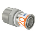 Raccord à sertir filetage mâle S-Press PLUS 20-R1'' Réf. 1070506