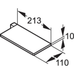 Tablette Select+ argent mat