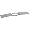 Support au toit galvanisé D 125 / 180 réf. 047120