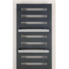 Barre porte-serviettes asymétrique chromée pour Acova KARENA SPA de largeur 90 cm Réf. 468078