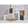 Système de panneaux muraux étanches Polyrey Nuance support composite profil rainure + languette - Coquille D'Oeuf C017 finition FIA - 260x120cm x 11,7mm