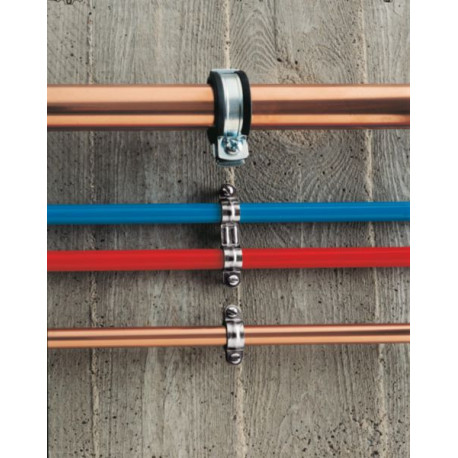 Collier double Novipro D 22 mm - 50 pièces
