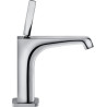 Citterio E mitigeur de lavabo 125 avec tirette et vidage - finition nickel brossé Réf. 36100820