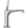 Citterio E mitigeur de lavabo 125 avec tirette et vidage - finition nickel brossé Réf. 36100820
