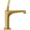 Citterio E mitigeur de lavabo 125 avec tirette et vidage - finition nickel brossé Réf. 36100820