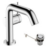 Mitigeur lavabo 110 Tecturis S Fine CoolStart avec tirette et vidage Chromé Réf. 73323000