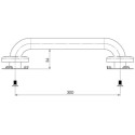 Barre droite inox diamètre 32 mm 300 mm libre service réf. 01260-LS
