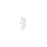 Niche haute Alterna Plénitude 2 tablettes hauteur longueur 90cm largeur 30cm profondeur 18cm Blanc brillant