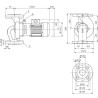 Circulateur Collectif EC veroline-ipl50/95-0,55/2x Réf. 2152442