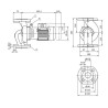 Circulateur Collectif EC veroline-ipl50/95-0,55/2x Réf. 2152442