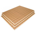 Plaque isolante RAUPUR ISOL 2 avec film pare-vapeur pour plancher chauffant/rafraîchissant - épaisseur 80 mm - R 3,70 m² K/W - dimensions 1200x1000 mm Réf. 13480801001