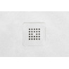 RECEVEUR BASE BETON 80 CREMA (180x80). Bonde standard. Grille inox. Possible rebord. Découpe sur-mesure. Réf: 53009464