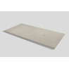 RECEVEUR BASE BETON 80 CREMA (180x80). Bonde standard. Grille inox. Possible rebord. Découpe sur-mesure. Réf: 53009464