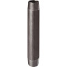 Mamelon 530 tube soudé filetage conique longueur 60mm noir D26x34 réf.530N6026