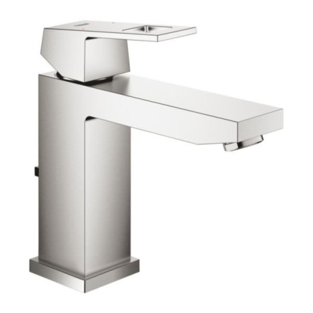 Mitigeur monocommande lavabo taille M Eurocube Supersteel Réf. 23445DC0