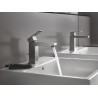 Mitigeur monocommande lavabo taille M Eurocube Supersteel Réf. 23445DC0