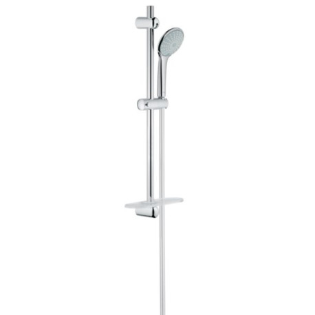 Ensemble de douche 2 jets avec barre Euphoria 110 Duo Chromé 27242001