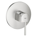 Mitigeur mécanique 1 sortie douche GROHE Plus Supersteel 24059DC3