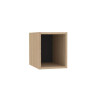 Niche sous vasque Alterna Plénitude longueur 30cm pour meuble 1 tiroir profondeur 44cm Chêne clair