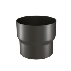 Tuyau rigide email noir reduction noir mat d 125f x d 120f réf. 345644