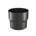 Tuyau rigide email noir reduction noir mat d 125f x d 120f réf. 345644