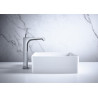 Mitigeur lavabo Axor Citterio E 280 surélevé pour vasque libre sans tirette ni vidage Chromé réf. 36104000