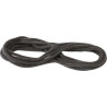 Tresse ronde d'étanchéité extensible en fibre de verre D4/5/6mm sachet de 5m réf 832390