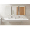 Robinetterie électronique L20-E pour lavabo 4 piles Chromé  Réf. A5A5609C00