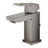 Mitigeur monocommande lavabo taille S Eurocube Hard Graphite brossé Réf. 23127AL0