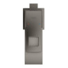 Mitigeur monocommande lavabo taille S Eurocube Hard Graphite brossé Réf. 23127AL0