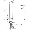 Talis E mitigeur de lavabo 240 avec tirette et vidage - finition aspect doré poli Réf. 71716990