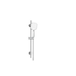 Ensemble de douche Alterna SEDUCTA 2 douchette à main carrée 130 x 130 mm 4 jets avec barre de douche inox et flexible de douche chromé