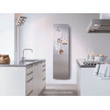 Radiateur électrique Acova Altima face lisse, sans régulation, puissance 1500W, hauteur 1942 mm, largeur 613 mm, Aluminium 9501 Réf. TMH-150-060/NF-9501