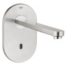 Robinetterie de lavabo encastrée EUROSMART Cosmopolitan E, bec long, pour eau froide ou prémitigée chromé réf. 36334SD0