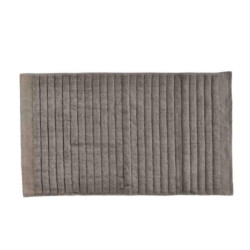 Tapis de bain Inu 80x50 Taupe Ref : 28252