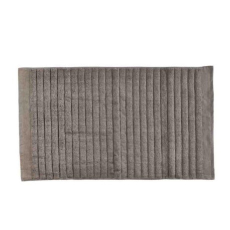 Tapis de bain Inu 80x50 Taupe Ref : 28252